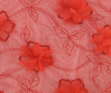 3D FLOWER VINE EMBROIDERY